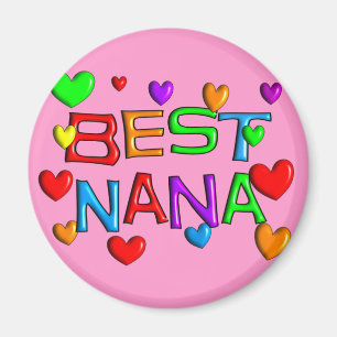 Beste Nana T-Shirts & Gifts Magneet