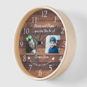 Beste Nanna En Papa Kleinkinderen Foto Collage Hou (Hoek)