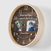 Beste Nanna En Papa Kleinkinderen Foto Collage Hou (Hoek)