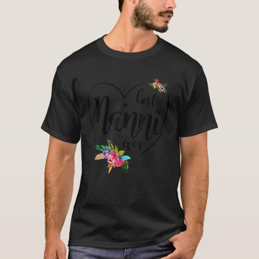 Beste Nanni ooit T-shirt (Voorkant)