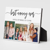 Beste nanny ooit - Kleinkinderen Fotocollage Fotoplaat (Zijkant)