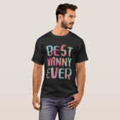 Beste nanny ooit Moederdag T-shirt (Voorkant volledig)
