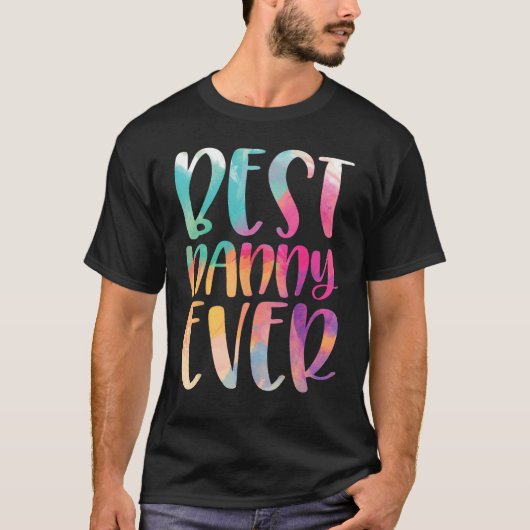 Beste nanny ooit Moederdag T-shirt (Voorkant)