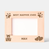 Beste napper ooit, grappige Schattigee gepersonali Gegraveerde Lijstjes (Voorkant)