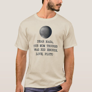 Beste Nasa Love Pluto T-shirt
