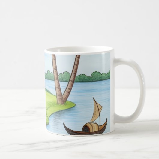 Beste natuur koffiemok (Rechts)