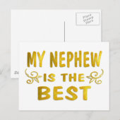 Beste Neef Briefkaart (Voorkant / Achterkant)