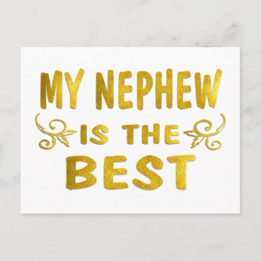 Beste Neef Briefkaart (Voorkant)