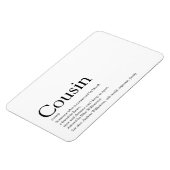 Beste neef-definitie van de wereld magneet (Linkerzijde)