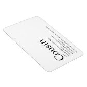 Beste neef-definitie van de wereld magneet (Rechterzijde)