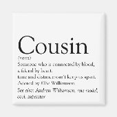 Beste neef-definitie van de wereld magneet (Voorkant)