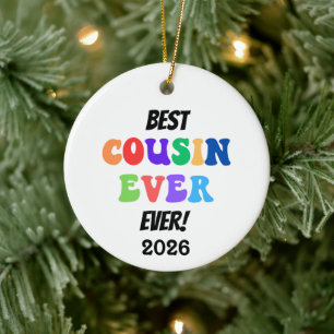 Beste neef/neefjes groep ooit keramisch ornament