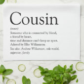 Beste Neef of Niece Ter Wereld Definitie Theedoek (Gevouwen)