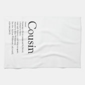 Beste Neef of Niece Ter Wereld Definitie Theedoek (Horizontaal)