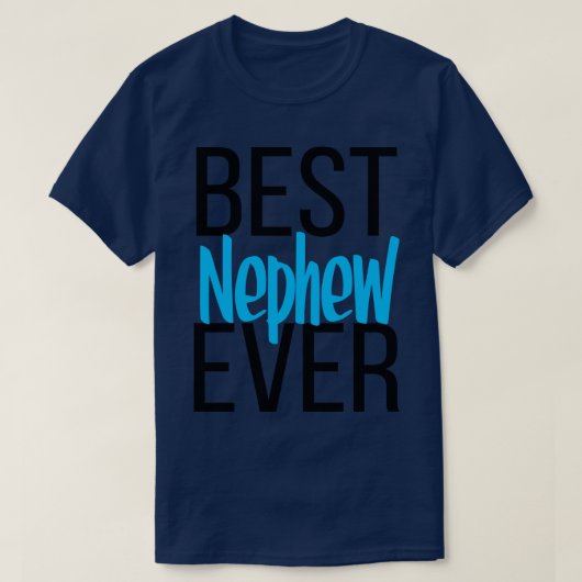 Beste neef ooit 1 t-shirt (Design voorkant)