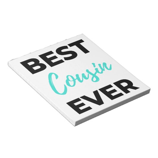 Beste neef ooit 2 notitieblok (Schuin)