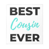 Beste neef ooit 2 notitieblok (Voorkant)