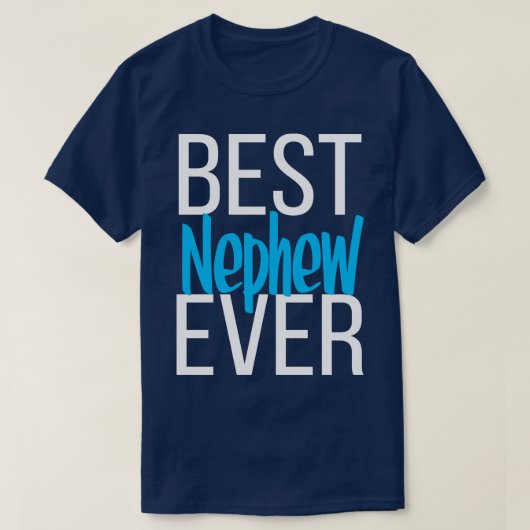 Beste neef ooit 3 t-shirt (Design voorkant)