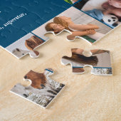 Beste neef ooit definitie 14 foto collage blauw legpuzzel (Zijkant)