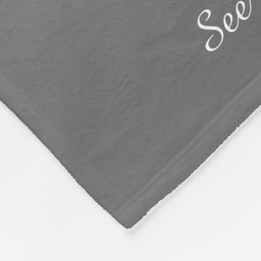 Beste neef ooit Definitie Zilver Glitter Fleece Deken (Hoek)