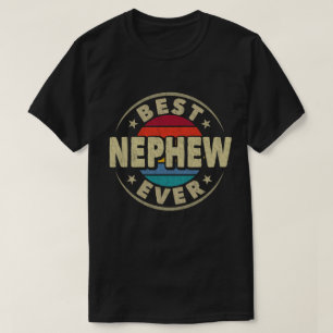 Beste neef ooit familie retro grappig t-shirt