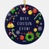 Beste neef ooit Kerst ornament (Voorkant)