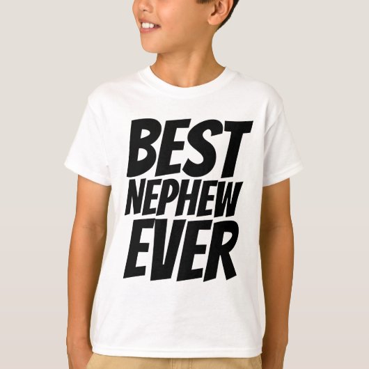 BESTE NEEF OOIT Kinder T-shirts (Voorkant)