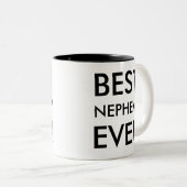 Beste neef ooit Mok | Tante oom cadeau voor jongen (Voorkant rechts)