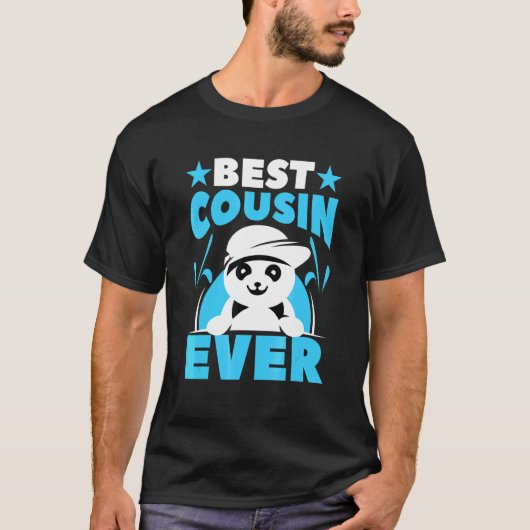 Beste neef ooit Panda T-shirt (Voorkant)
