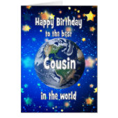 Beste neef ter wereld verjaardag (Voorkant)