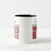 Beste NEIGHBOR-aangepaste naam ter wereld B29J Tweekleurige Koffiemok (Center)