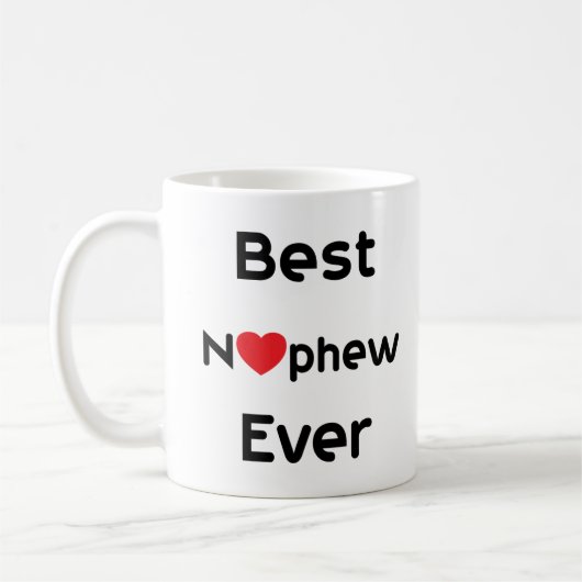 Beste Nephew ooit Koffiemok (Links)