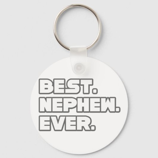 Beste Nephew ooit Sleutelhanger (Voorkant)