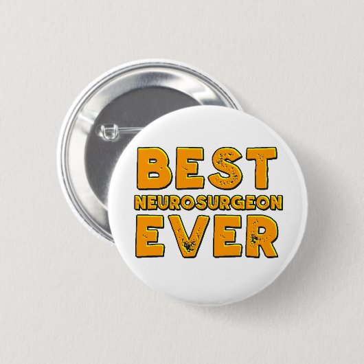 Beste neurochirurg ooit ronde button 5,7 cm (Voorkant /achterkant)