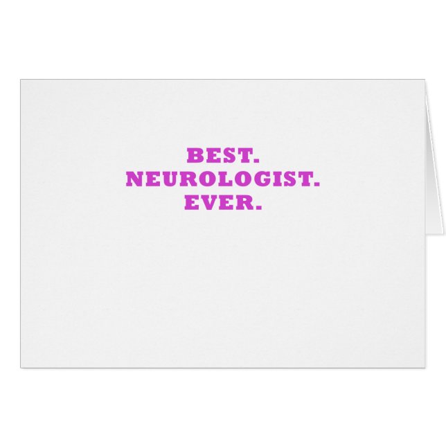 Beste neuroloog ooit (Voorkant Horizontaal)