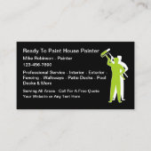 Beste New House Painter Visitekaartjes (Voorkant)