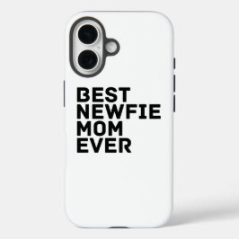 Beste Newfie Mom ooit - Newfoundland Dog iPhone 16 Hoesje