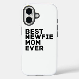 Beste Newfie Mom ooit - Newfoundland Dog iPhone 16 Hoesje