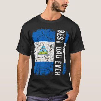 Beste Nicaraguaanse papa ooit Nicaragua Pappie T-shirt