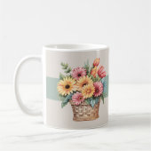 Beste nicht ooit gerbera bloemen groen koffiemok (Links)