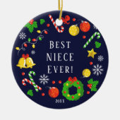 Beste nicht ooit Kerst ornament (Voorkant)