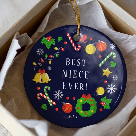 Beste nicht ooit Kerst ornament