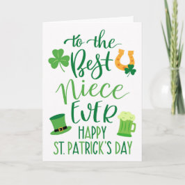 Beste nicht ooit voor St. Patrick's Day Kaart