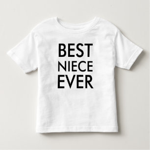 Beste nichtje ooit modern Elegant minimalistisch Kinder Shirts