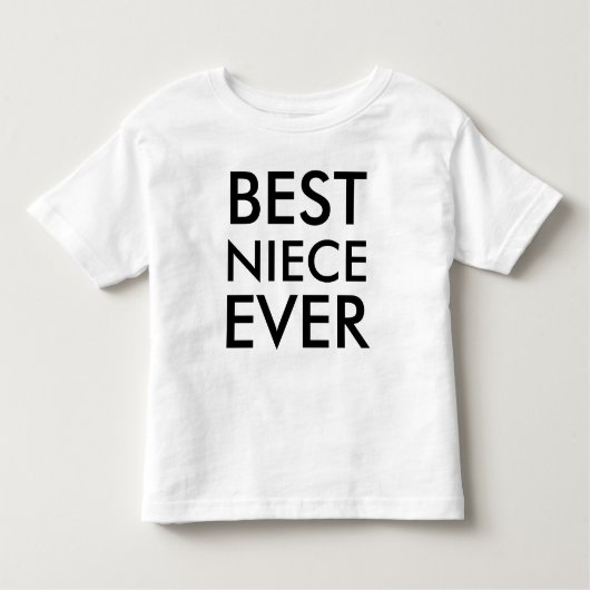 Beste nichtje ooit modern Elegant minimalistisch Kinder Shirts (Voorkant)