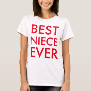 Beste nichtje ooit modern Elegant minimalistisch T-shirt
