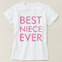 Beste nichtje ooit modern Elegant minimalistisch T-shirt