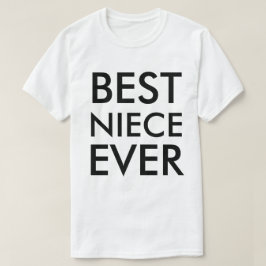 Beste nichtje ooit modern Elegant minimalistisch T-shirt