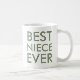 Beste nichtje ooit Mok Modern elegant eenvoudig
