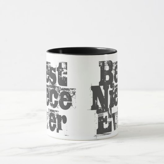 Beste nichtje ooit - Two-Tone Coffee Mok (Midden)